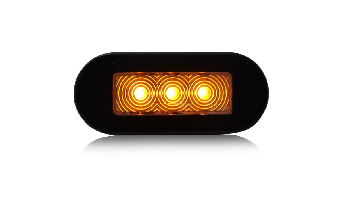 75 series amber LED side marker light with Cat.5 side indicator, 10 pack