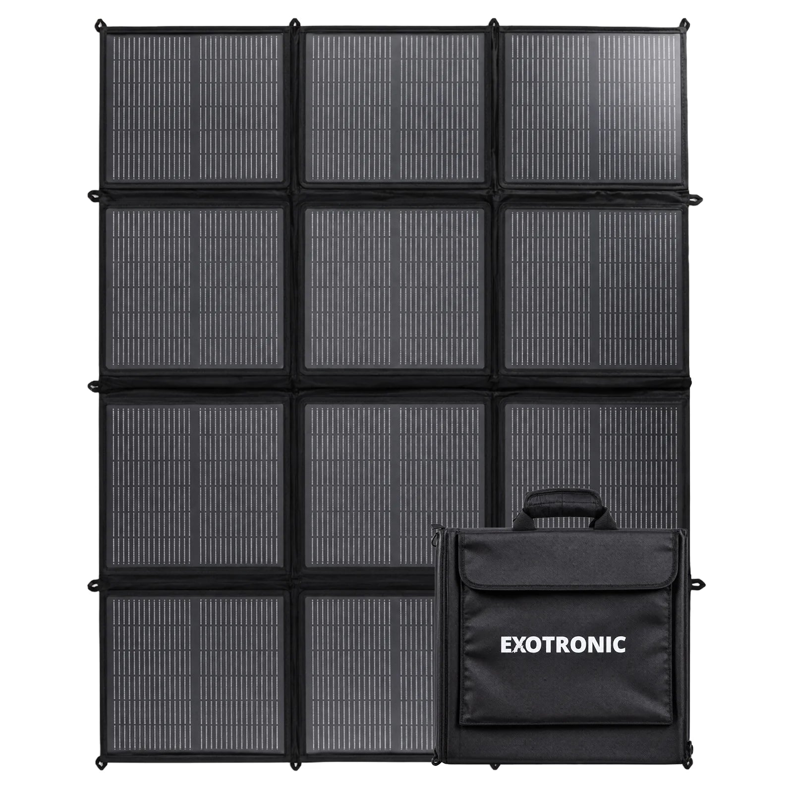 Exotronic 300W Fusion Folding Solar Blanket, caravan, RV, camper trailer, camper parts and accessories