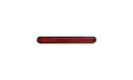 Slimline LED stop/tail lamp with black surface-mount bracket, 12V/24V