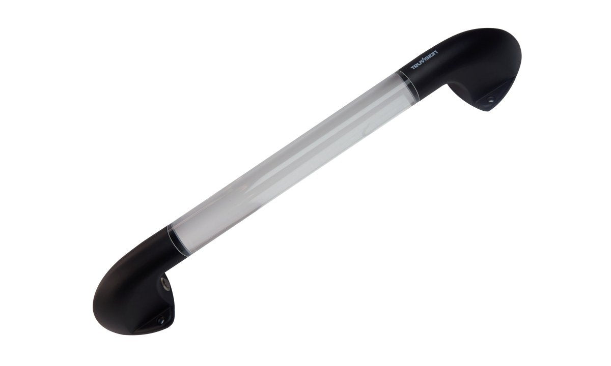 453mm grab handle with blue LED accent light and clear acrylic lens