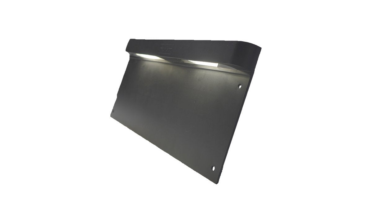 375mm license plate frame with integrated LED number plate lamp