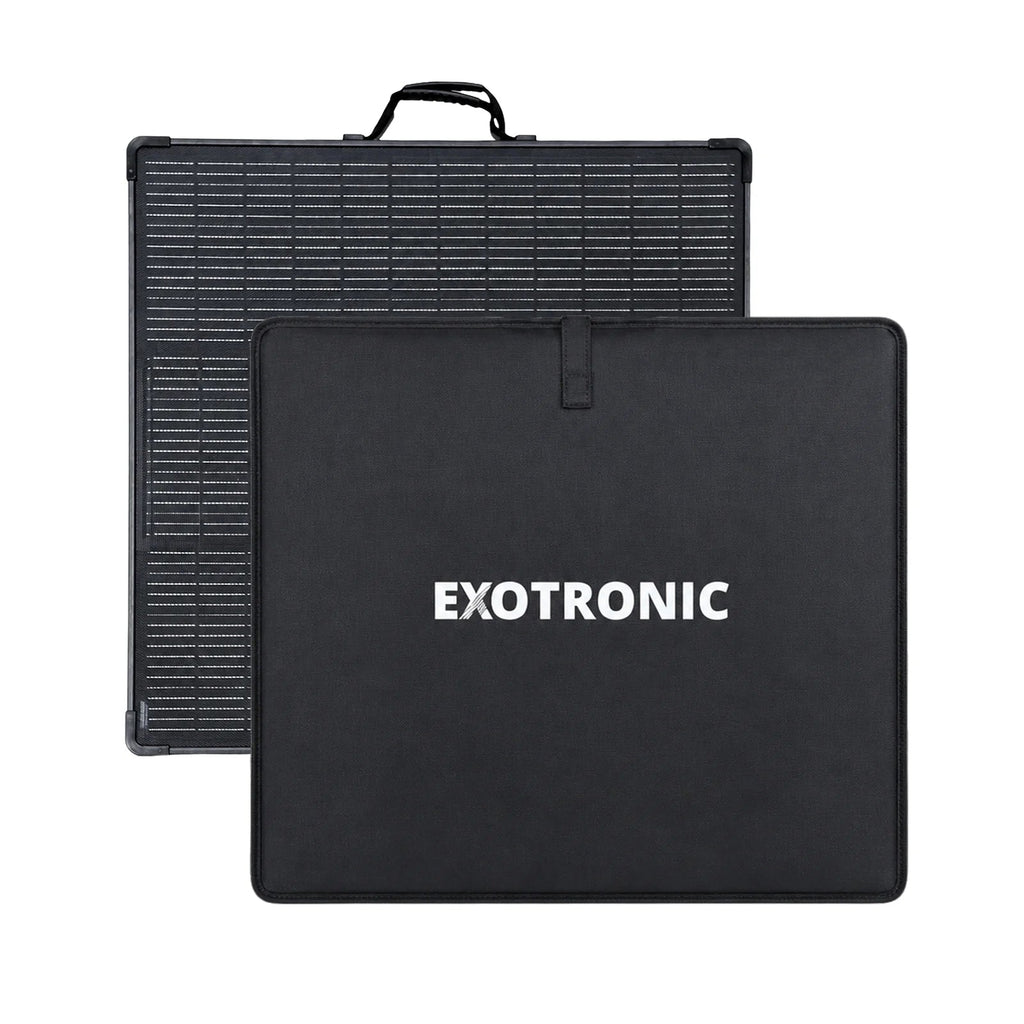Exotronic 200W Fusion Ultra-Light Folding Solar Panel, caravan, RV, camper trailer, camper parts and accessories