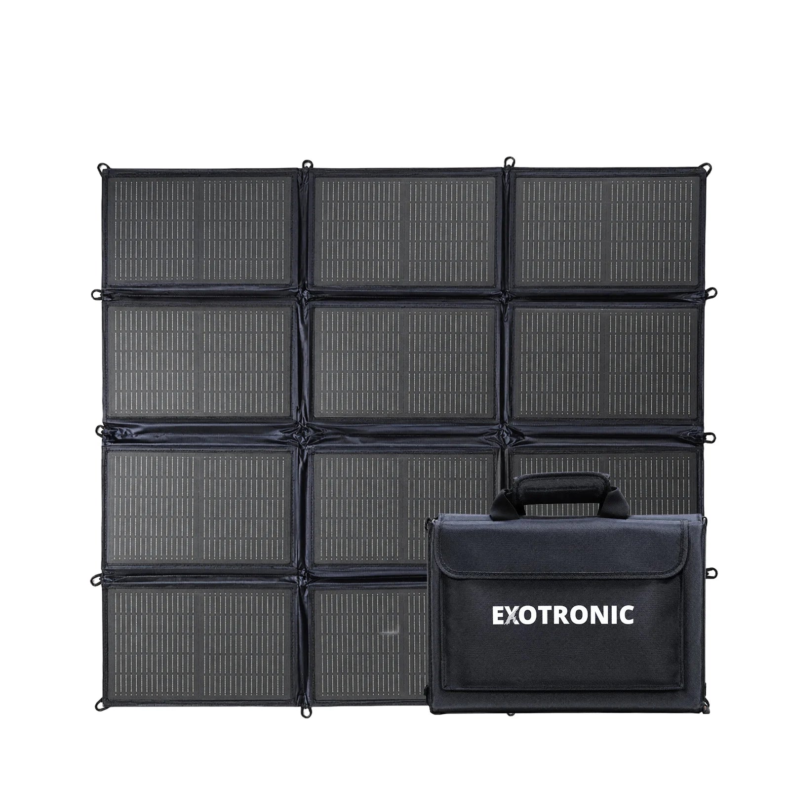 Exotronic 200W Fusion Folding Solar Blanket, caravan, RV, camper trailer, camper parts and accessories
