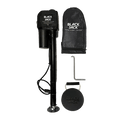Black Jack Mini electric jockey wheel jack, caravan RV and trailer parts and accessories, 50mm clamp fitting
