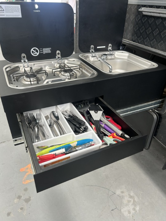 Slide out Kitchen Installation