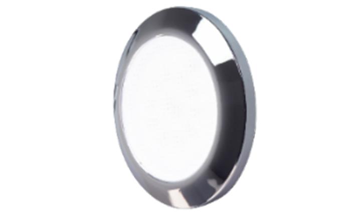 70mm LED interior dome light with interchangeable chrome, black and white covers