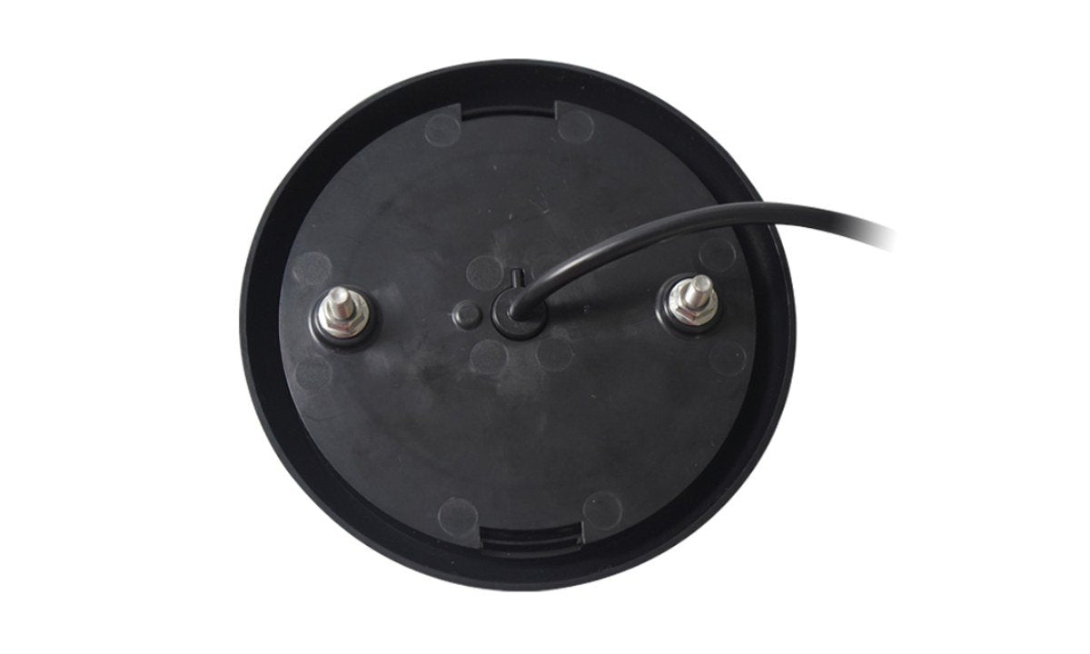 Tru Vision 5 Inch Round Stop/Tail Glow, Indicator Black Base