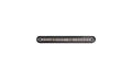 Slimline LED reverse lamp with black surface-mount bracket, 12V/24V