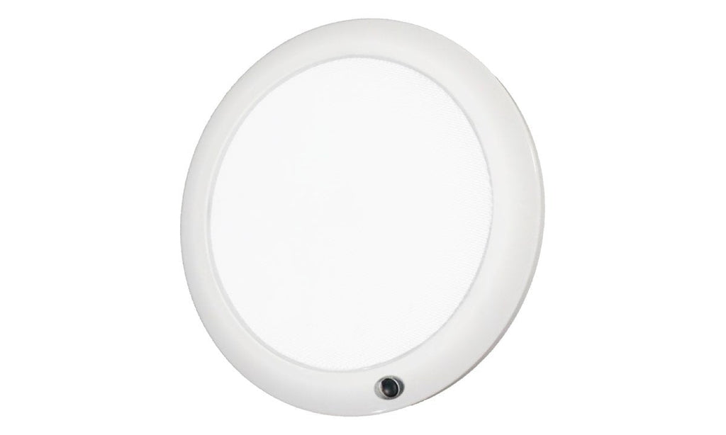 180mm LED ceiling light with on/off switch, 500 lumens, for RV and caravan interiors