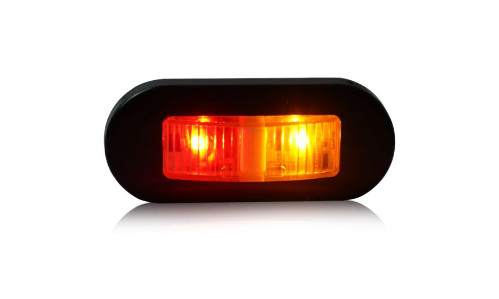 Tru Vision 75 Series Amber/Red Side Marker (10 Pack)